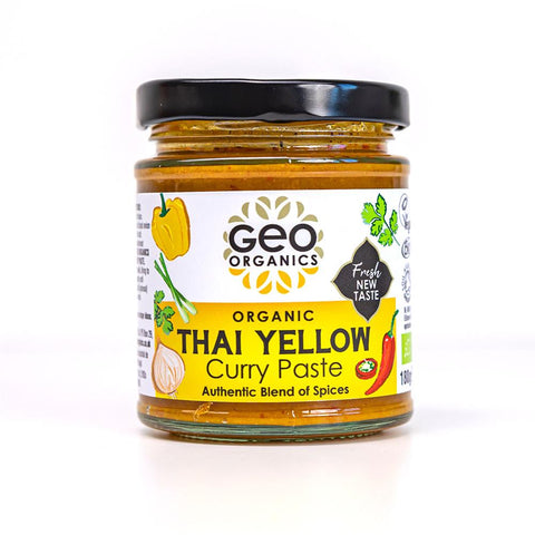 Geo Organics Thai Yellow Curry Paste 180gr