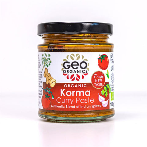 Geo Organics Korma Curry Paste 180gr