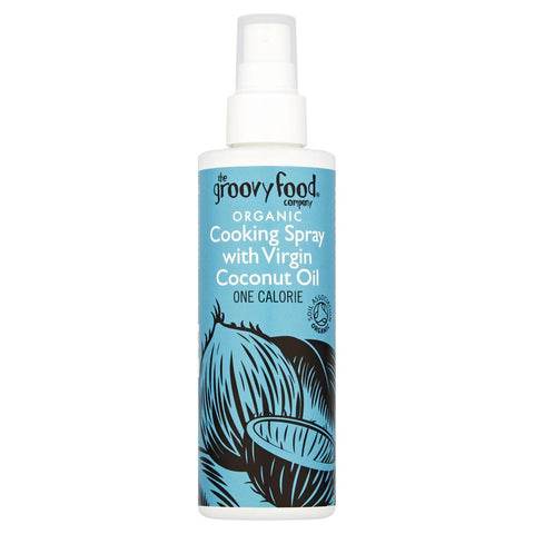 The Groovy Food Company Organic Cooking Spray with Virgin Coconut Oil 190ml