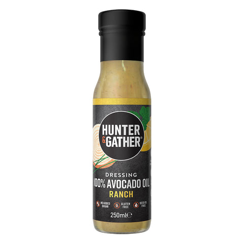 Hunter & Gather 100% Avocado Oil Ranch Dressing 250ml