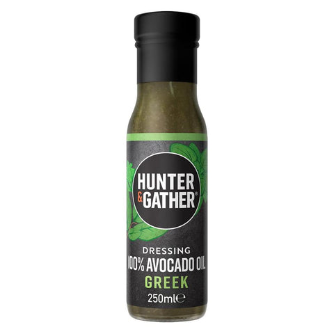 Hunter & Gather 100% Avocado Oil Greek Dressing 250ml