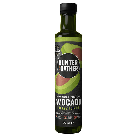 Hunter & Gather Extra Virgin Avocado Oil - Cold Pressed 250ml