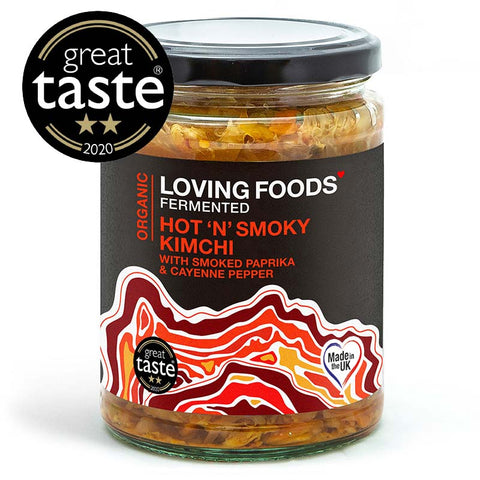 Loving Foods Organic Kimchi - Hot 'n' Smoky 475gr