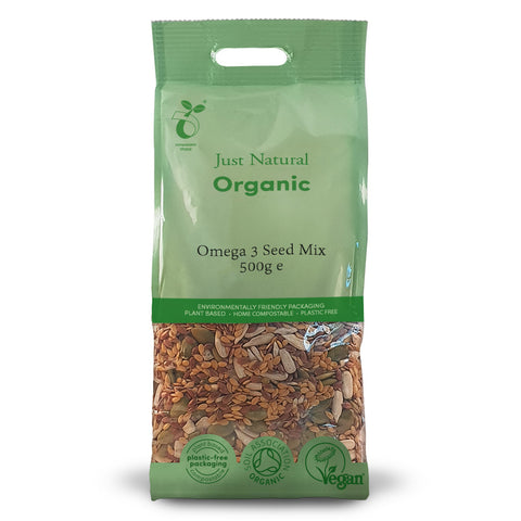 Just Natural Organic Omega 3 Seed Mix 500gr