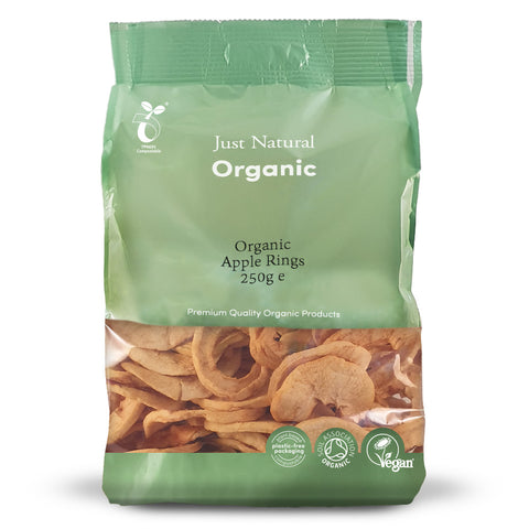 Just Natural Organic Organic Apple Rings 250g