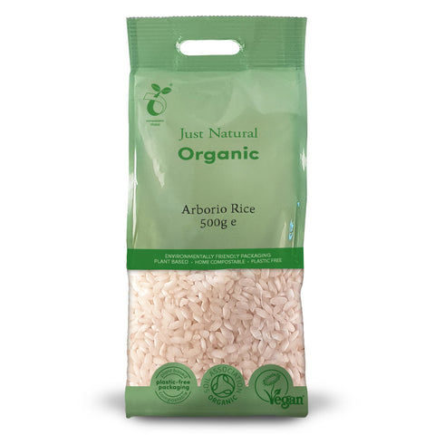 Just Natural Organic Risotto Rice - Arborio 500g