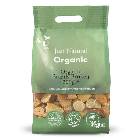 Just Natural Organic Brazils Broken 250g