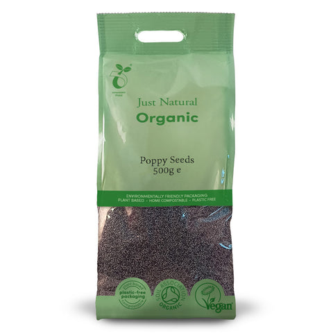 Just Natural Organic Poppy Seeds 500g