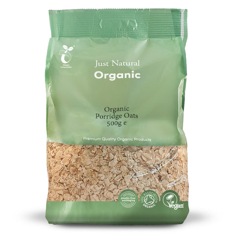 Just Natural Organic Porridge Oats 500g