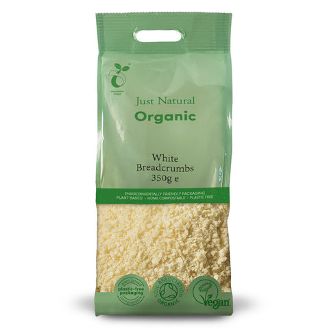 Just Natural Organic White Breadcrumbs 350g