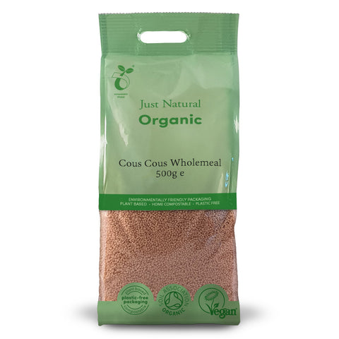 Just Natural Organic  Wholemeal Couscous 500g