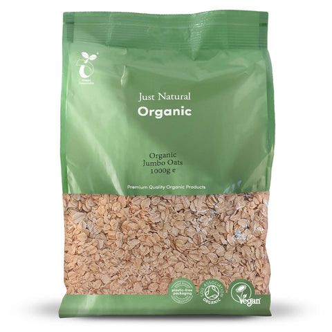 Just Natural Organic Jumbo Oats 1000g