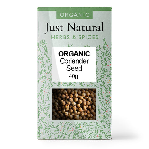 Just Natural Organic Coriander Seed (Box) 40g