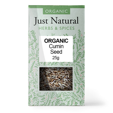 Just Natural Organic Cumin Seed (Box) 25g