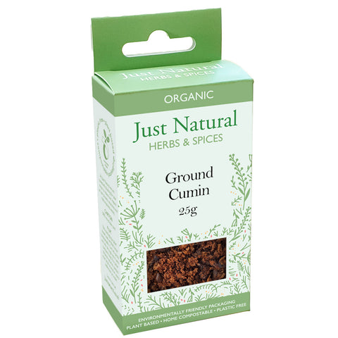 Just Natural Organic Ground Cumin (Box) 25g