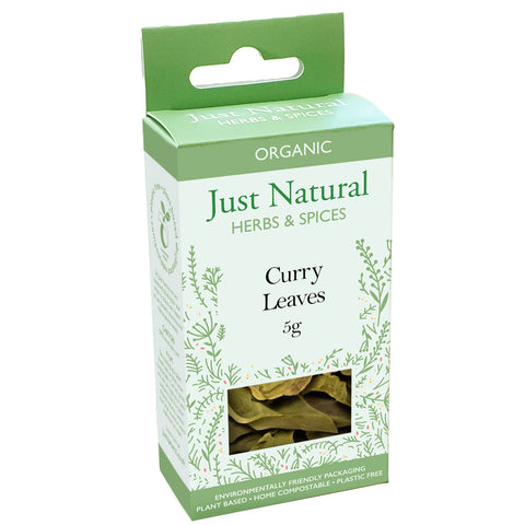 Just Natural Organic Curry Leaves (Box) 5g