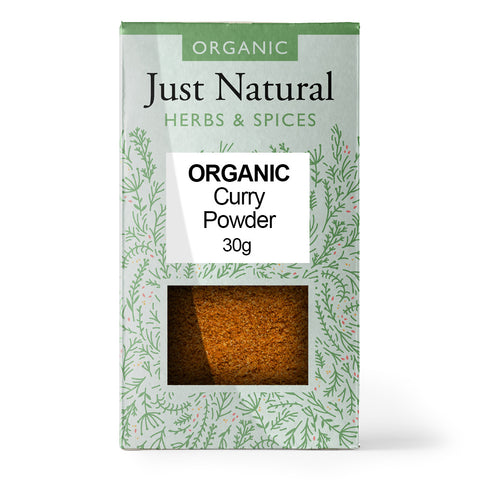 Just Natural Organic Curry Powder (Box) 30g