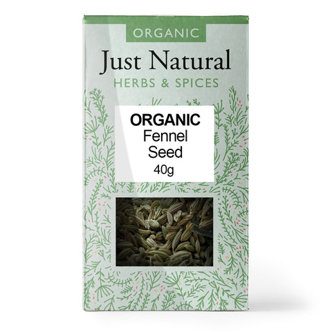 Just Natural Organic Fennel Seed (Box) 40g