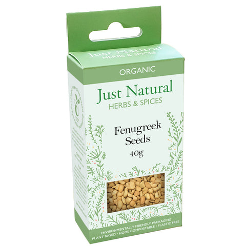 Just Natural Organic Fenugreek Seed (Box) 40g