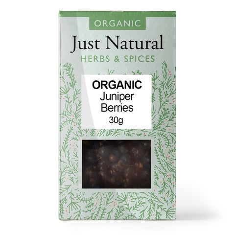 Just Natural Organic Juniper Berries (Box) 28g