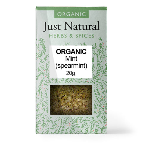 Just Natural Organic Mint (Spearmint) (Box) 20g