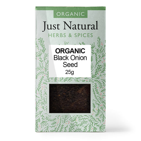 Just Natural Organic Black Onion Seed (Box) 25g