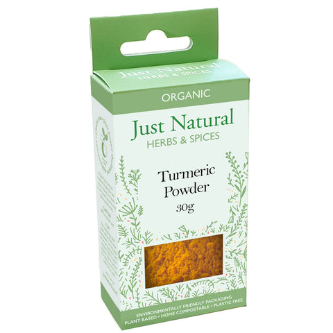 Just Natural Organic Turmeric (Box) 30g