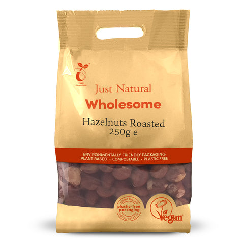 Just Natural Wholesome Hazelnuts Roasted 250g