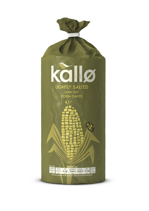 Kallo Organic Lightly Salted Corn Cakes