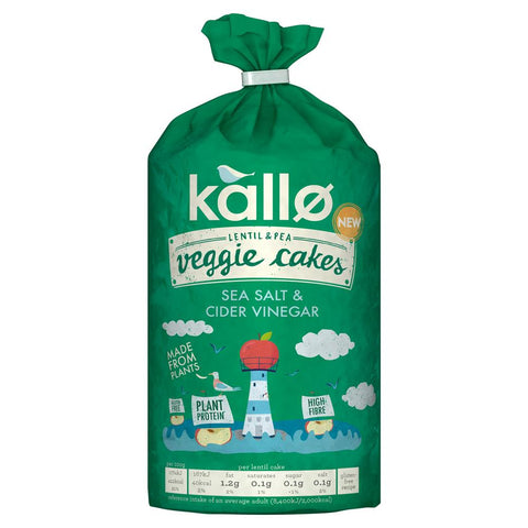 Kallo Salt and Vinegar Veggie Cakes