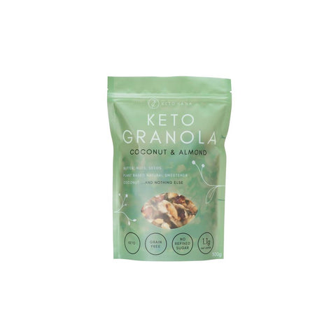 Keto Hana Coconut & Almond (Original Butter) Keto Granola 300g