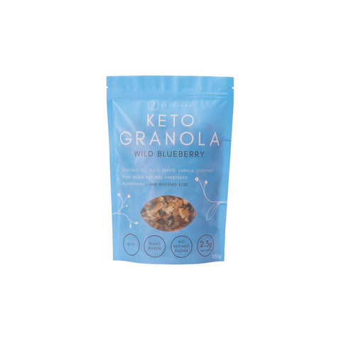 Keto Hana Wild Blueberry Keto Granola 300g