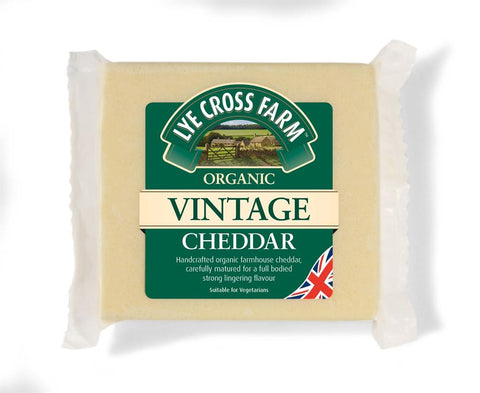 Lye Cross Farm Organic Vintage Cheddar 245g