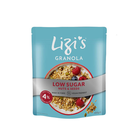 Lizi's Low Sugar Nuts & Seeds Granola 450gr