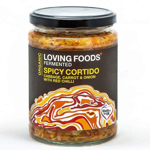 Loving Foods Organic Spicy Cortido Sauerkraut 475g