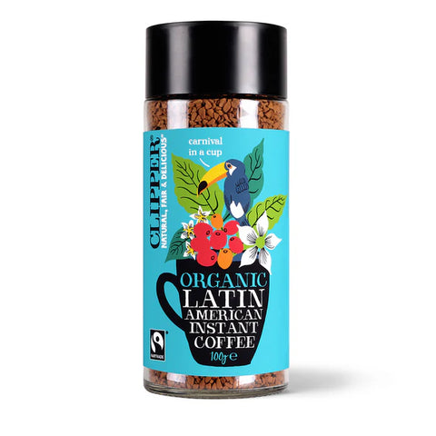 Clipper Fairtrade Organic Latin American Instant Coffee 100g