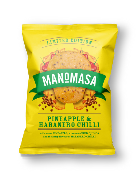 Manomasa Pineapple & Habanero Tortilla Chips 140gr