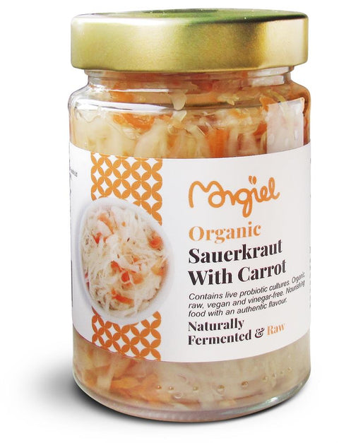 Morgiel Organic Raw Carrot Sauerkraut 300g