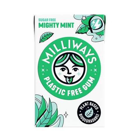 Milliways Mighty Mint Chewing Gum 19g