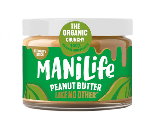 ManiLife Organic Crunchy Peanut Butter 275g