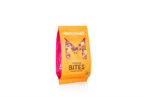 Montezuma's Truffle Bites Dark Chocolate Peanut Butter 120g