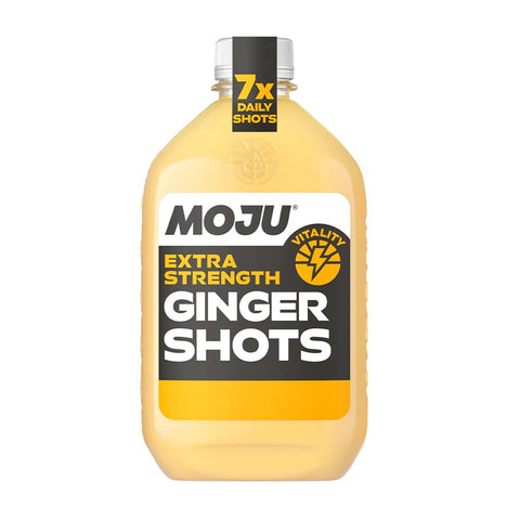 MOJU Ginger Extra Strength Vitality Dosing Bottle 7x Shots 420ml