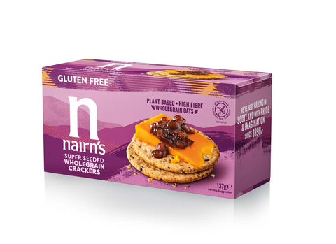 Nairns Gluten Free Super Seeded Wholegrain Cracker 137g