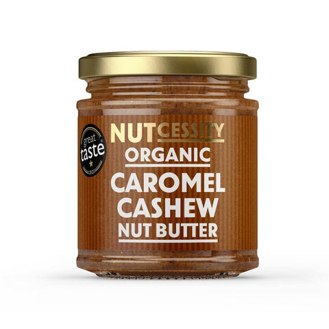 Nutcessity Organic Vegan Caromel Cashew Nut Butter 170g