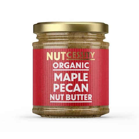 Nutcessity Organic Vegan Maple Pecan Nut Butter 170g