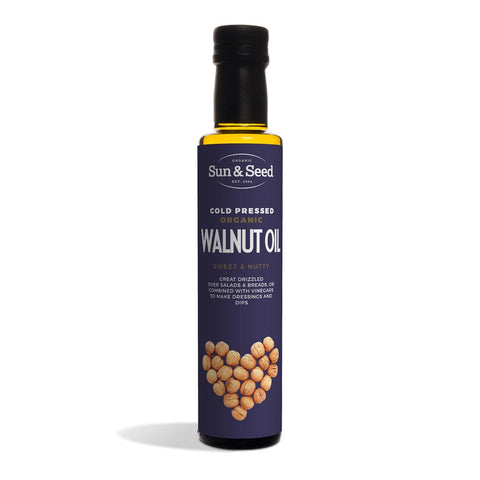 Sun & Seed Organic Walnut Oil-cold pressed 250ml