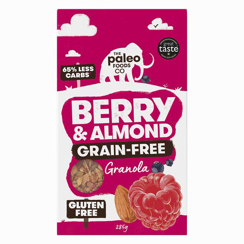 The Paleo Foods Co Berry & Almond Grain-Free Granola 285g