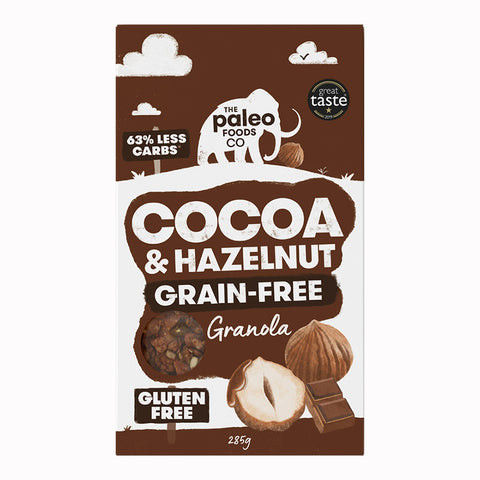 The Paleo Foods Co Cocoa & Hazelnut Grain-Free Granola 285g