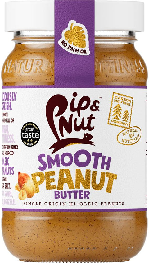 Pip & Nut Smooth Peanut Butter 300g