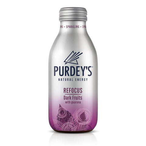 Purdey's Refocus Dark Fruits Natural Energy Drink 330ml